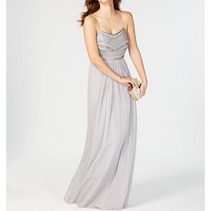 Adrianna Papell beaded gown